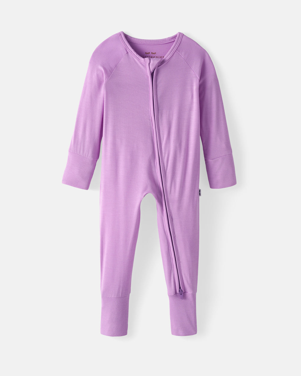 Flat lay of the Soft Wisteria Zippy