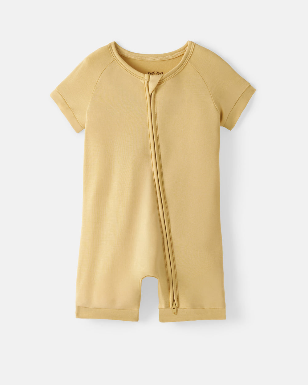 Flat lay of the Sunglow Shorty Zippy