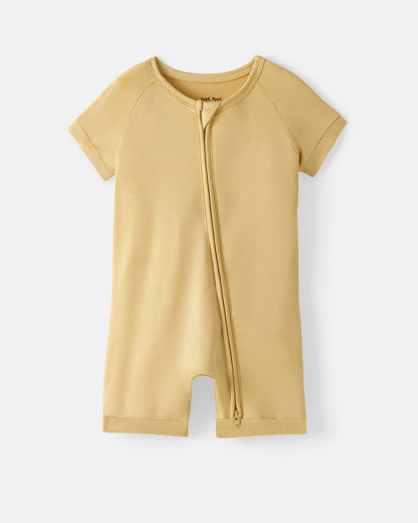 Flat lay of the Sunglow Shorty Zippy