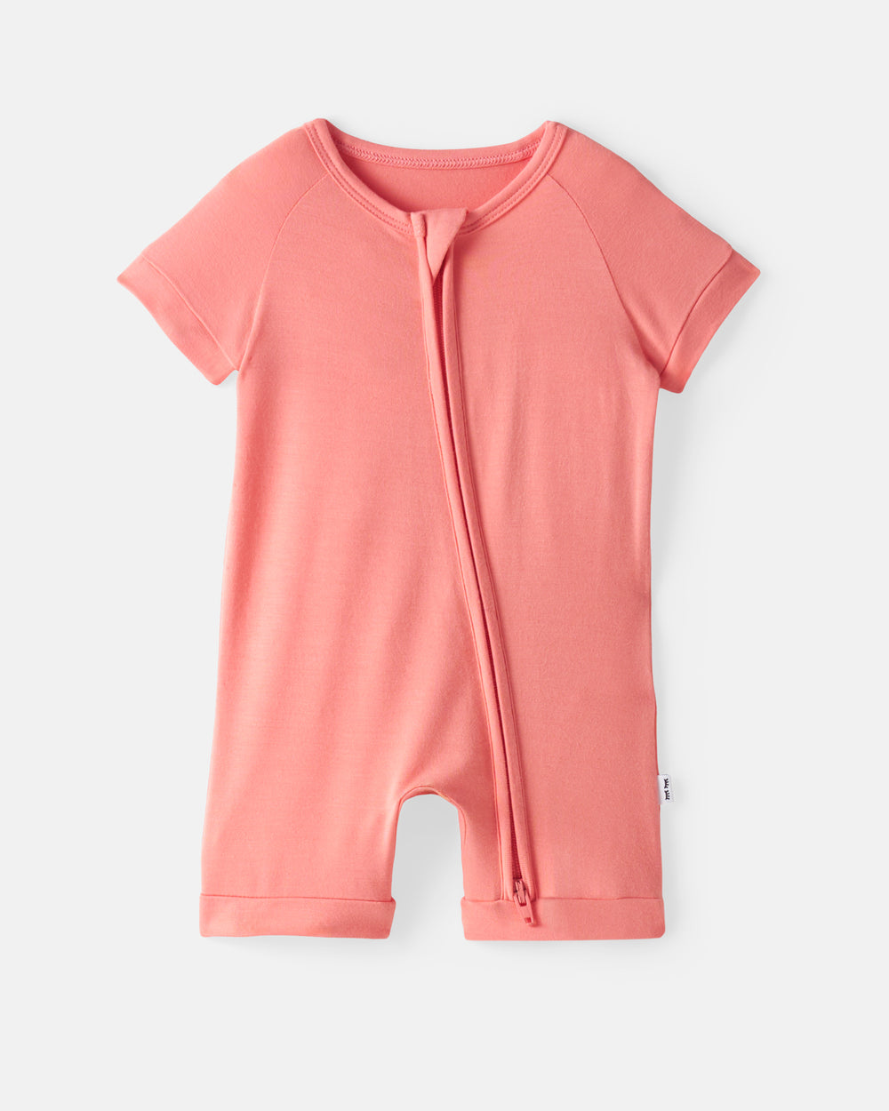 Flat lay of the Sweet Papaya Shorty Zippy