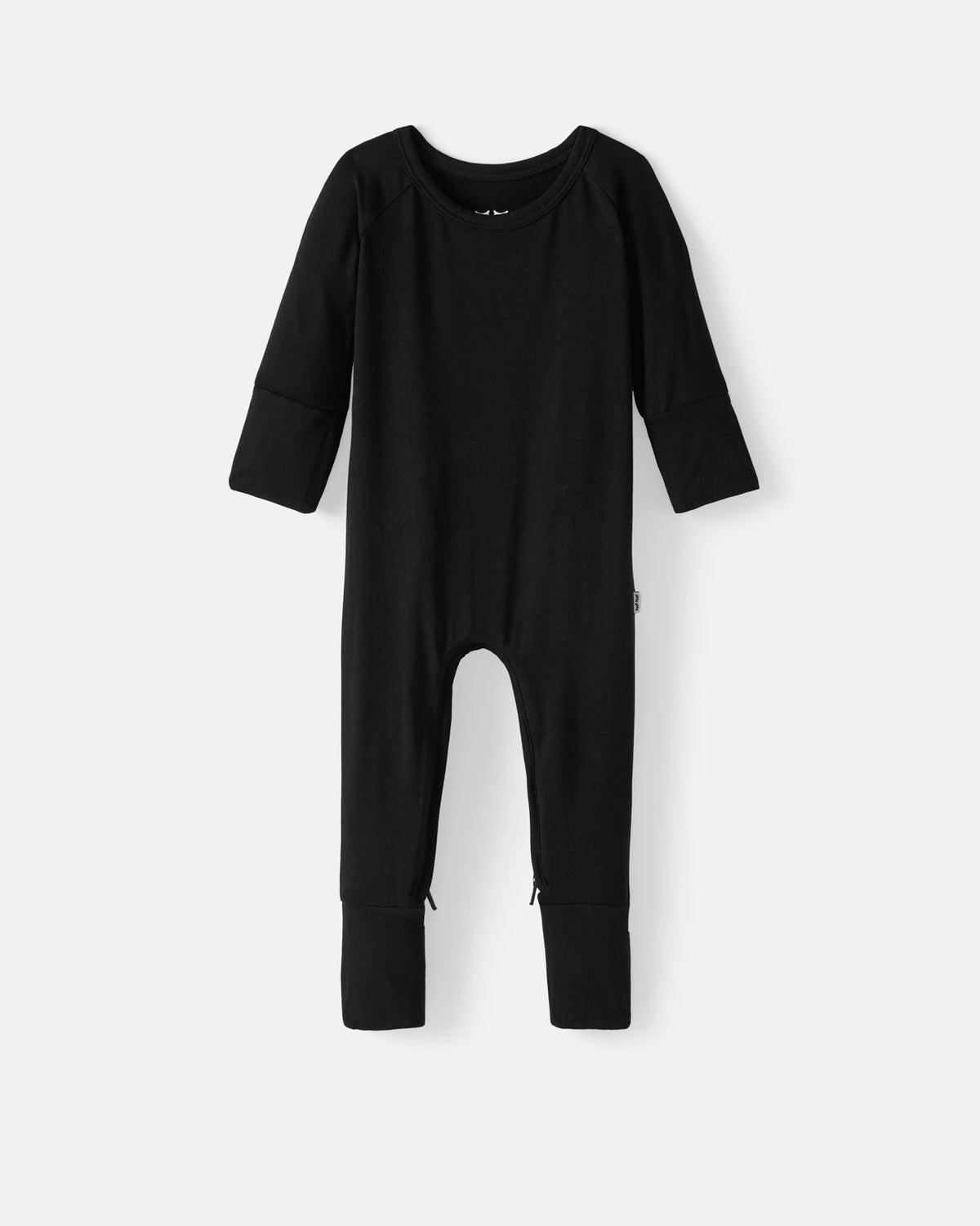 Flat lay of the Black Crescent Zippy