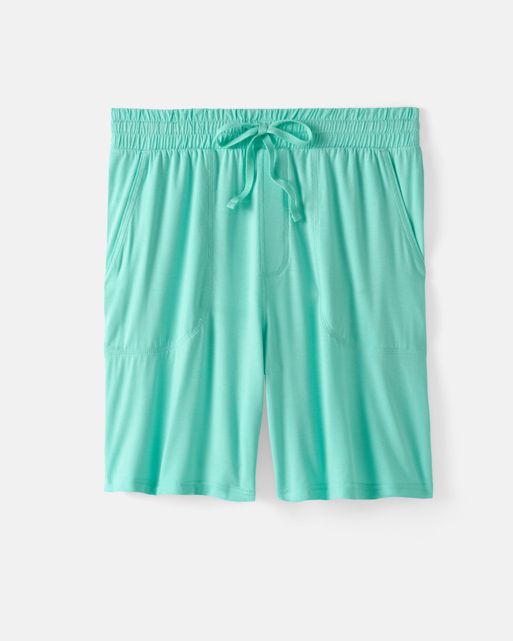 Flat lay of the Ocean Mist Men's Short Sleeve Pajama Top
