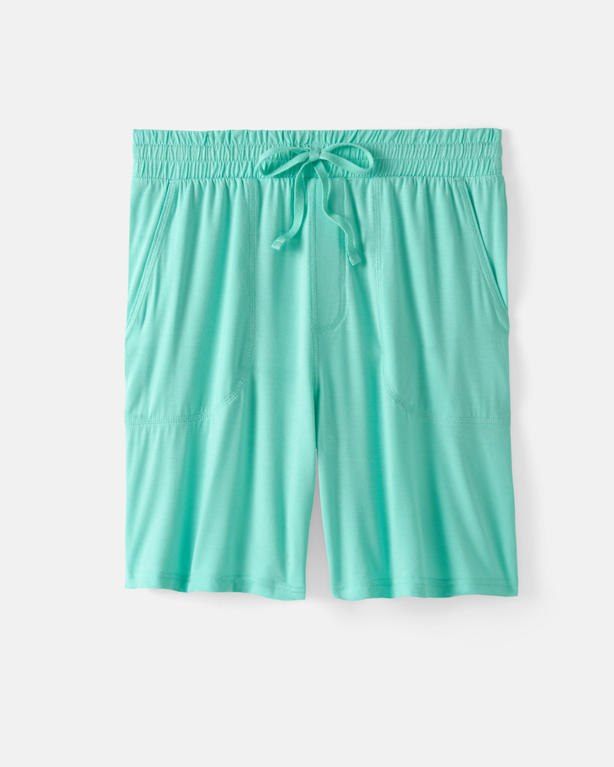 Flat lay of the Ocean Mist Men's Short Sleeve Pajama Top