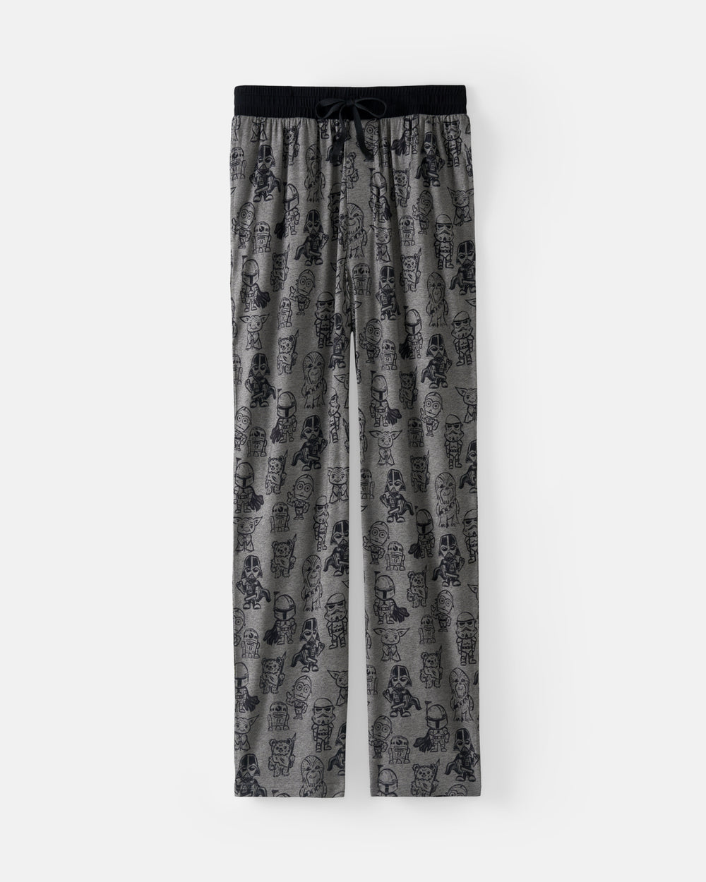 Flat lay of the Star Wars Far, Far, Away Friends Men's Pajama Pants