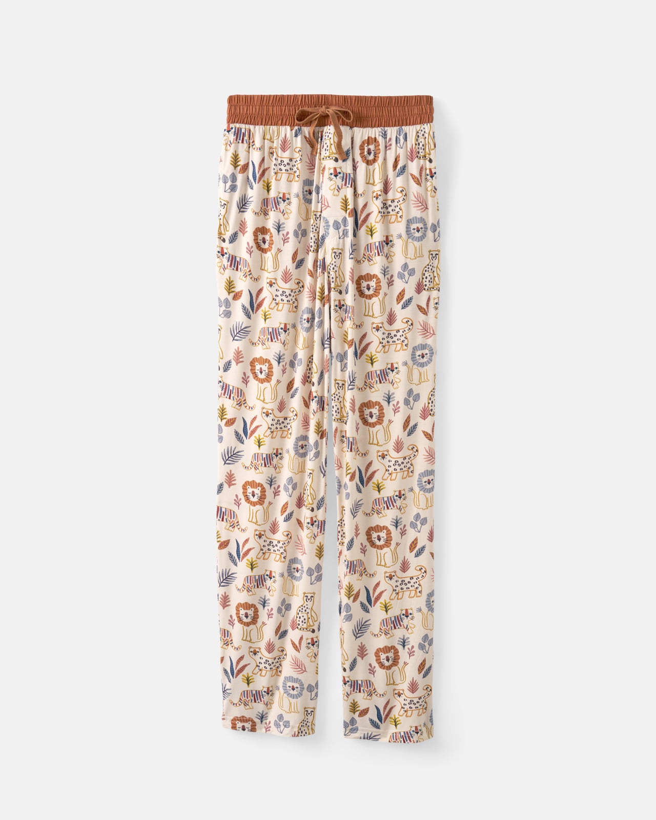 Flat lay of the Savanna Friends Men's Pajama Pants
