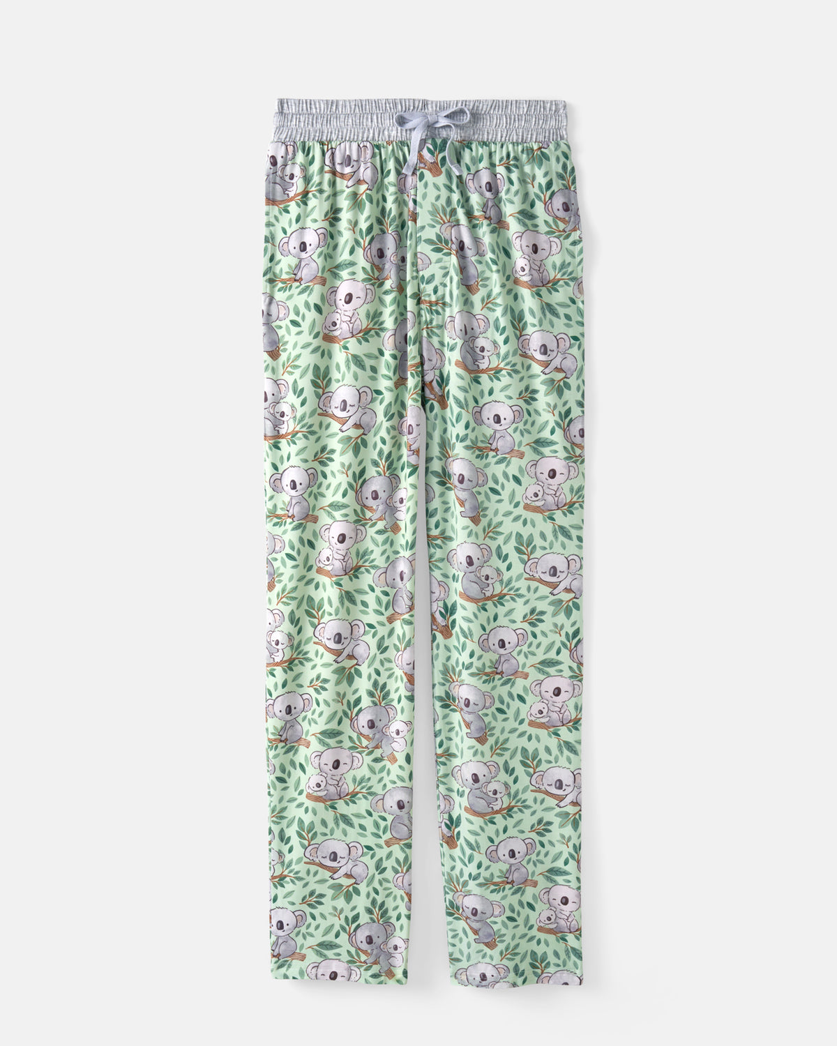 Flat lay of the Koala Cuddles Men's Pajama Pants