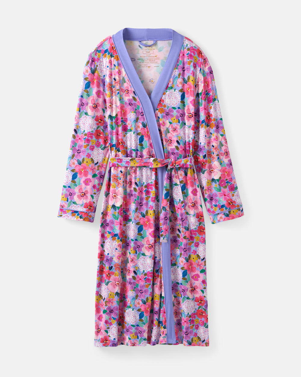 Flay lay of the Sweet Sprigs Women's Robe