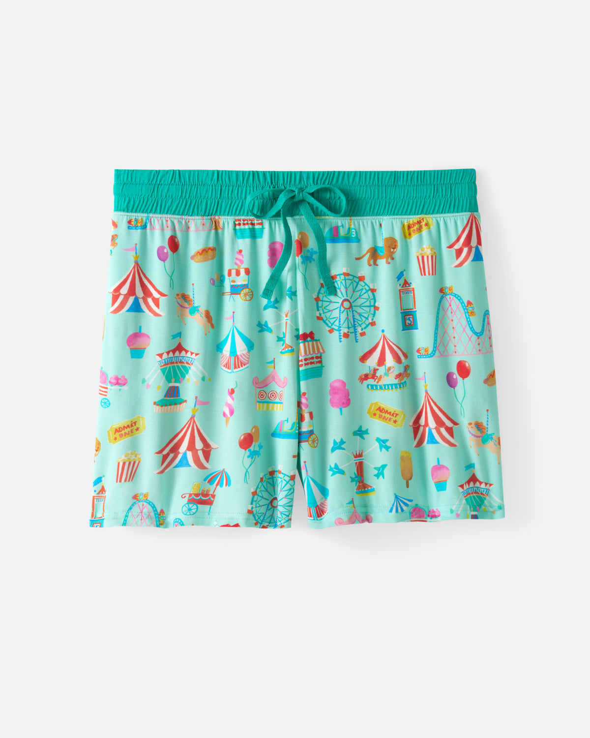 Flat lay of the Fizzy Fair Women's Pajama Shorts