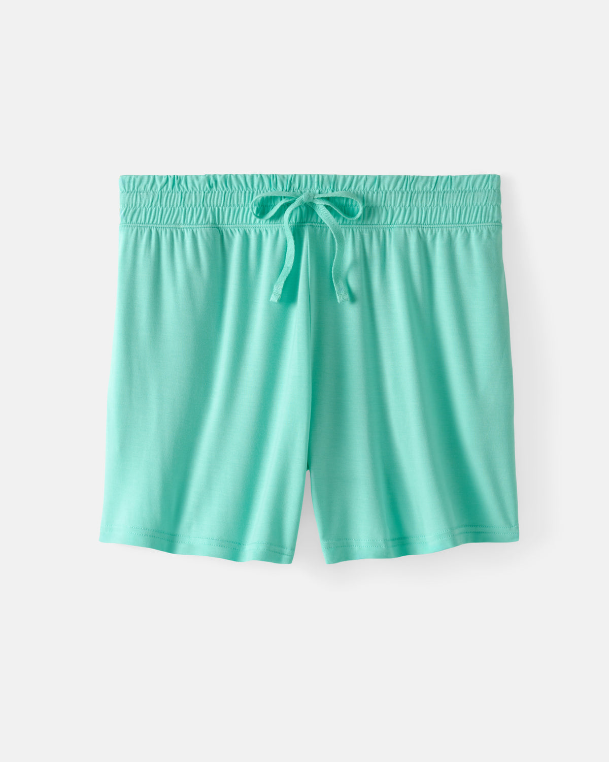 Flat lay of the Ocean Mist Women's Pajama Shorts