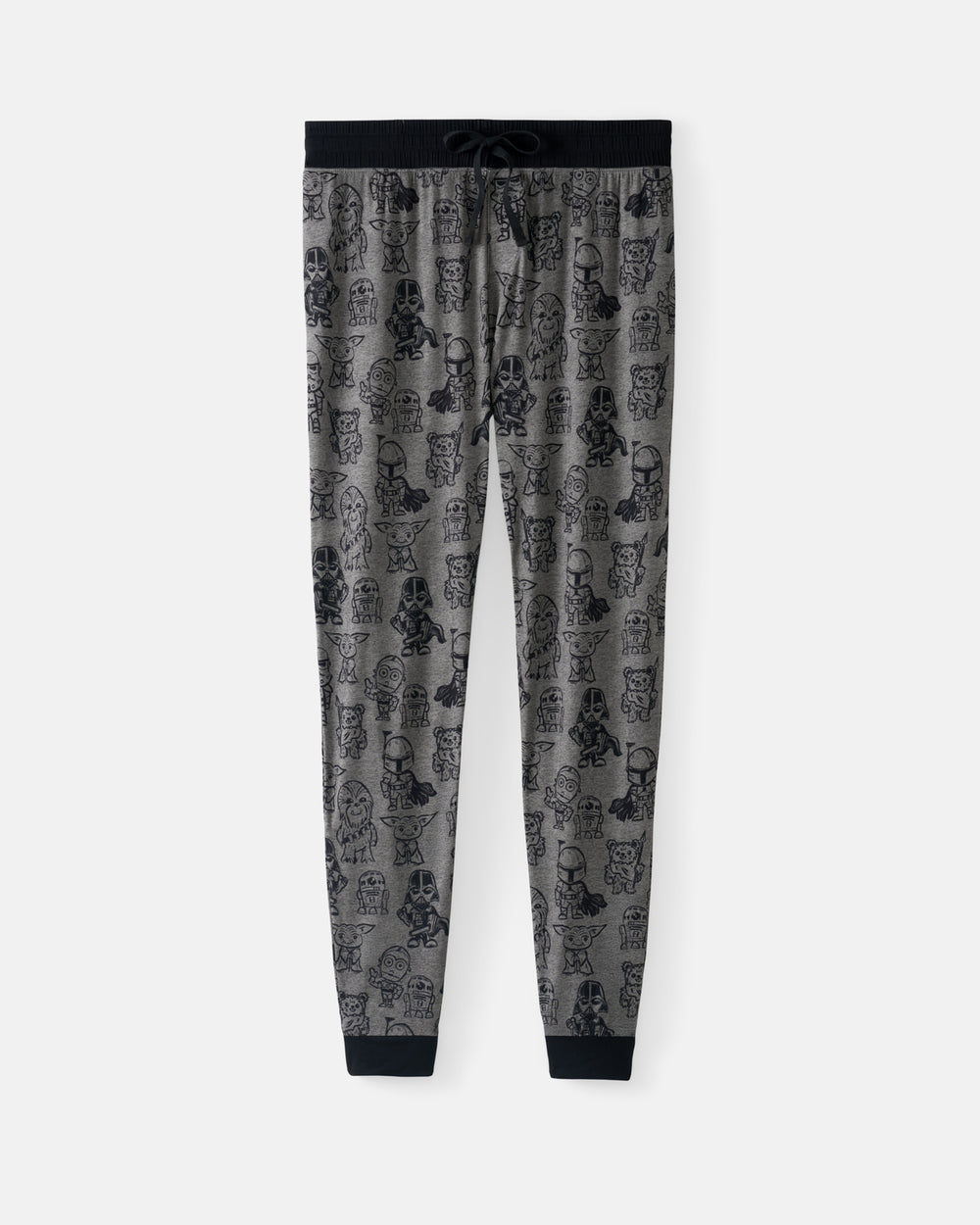 Flat lay of the Star Wars Far, Far, Away Friends Women's Pajama Pants