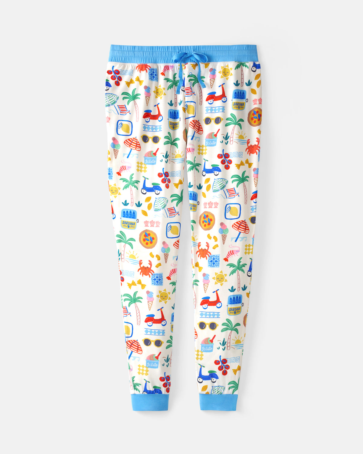 Flat lay of the Ciao Bella Women's Pajama Pants