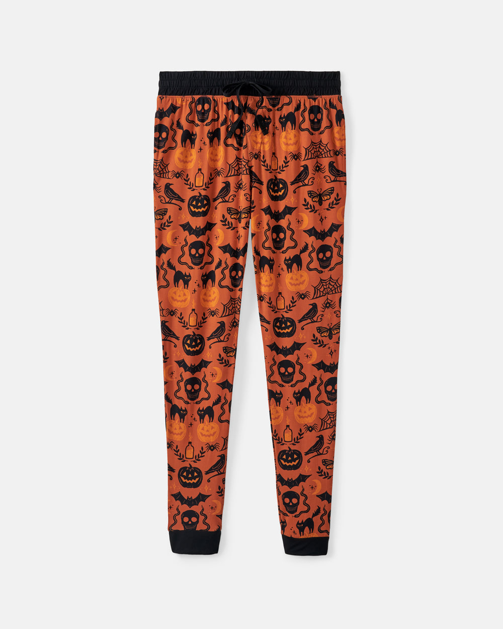 Flat lay of the Midnight Mischief Women's Pajama Pants