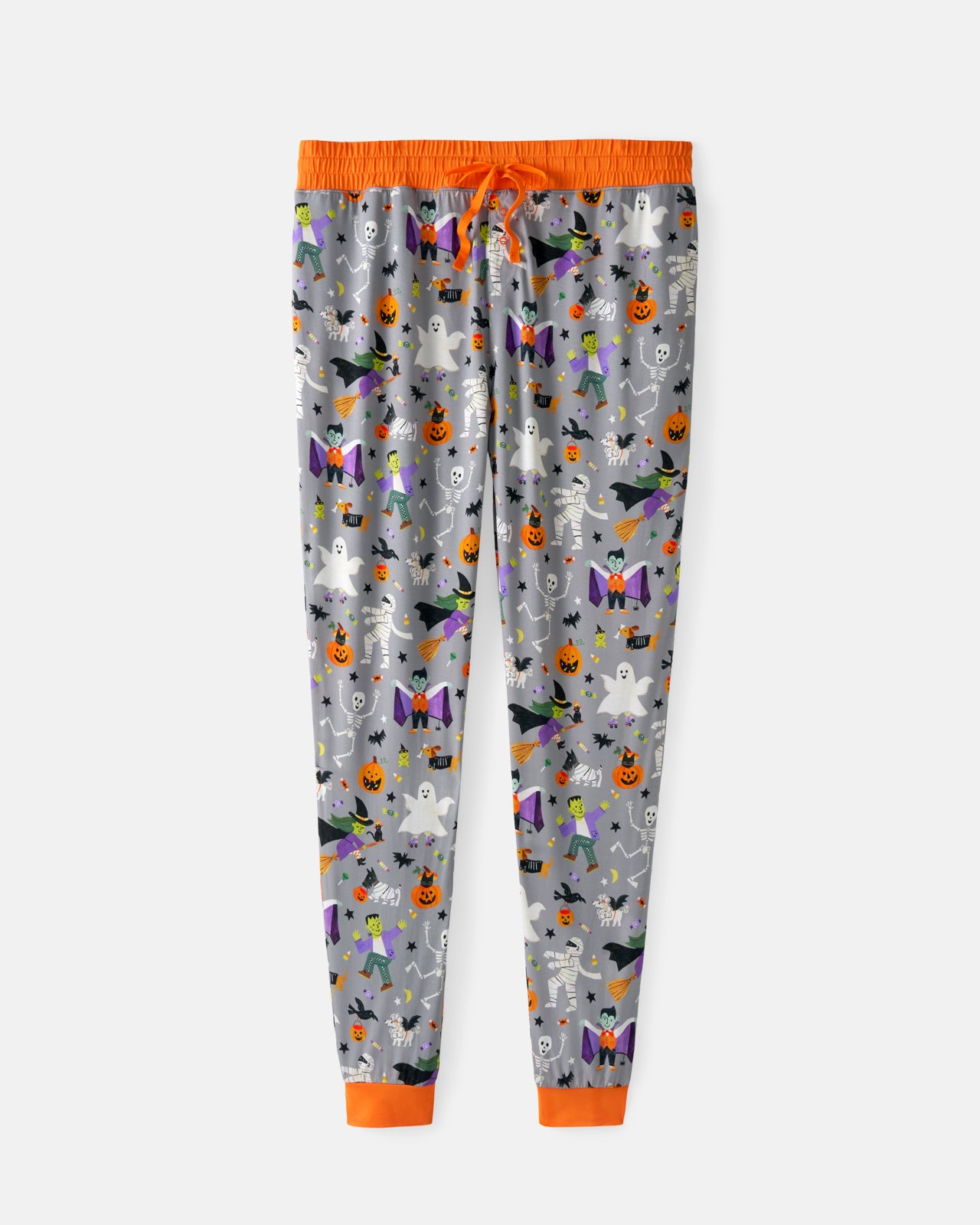 Flat lay of the Dracula's Disco Women's Pajama Pants