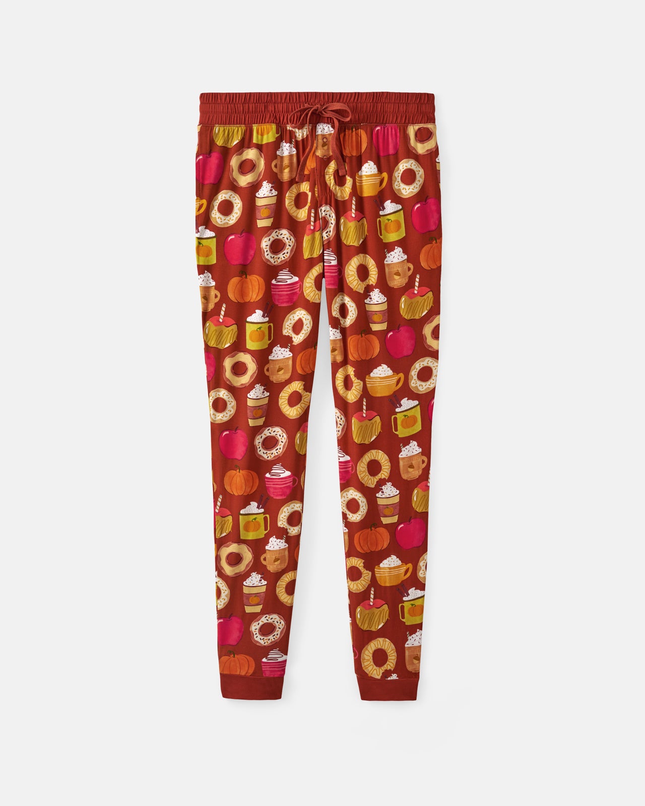 Flat lay of the Harvest Sweets Women's Pajama Pants