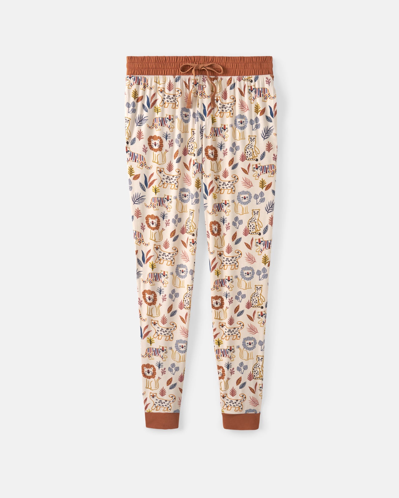 Flat lay of the Savanna Friends Women's Pajama Pants