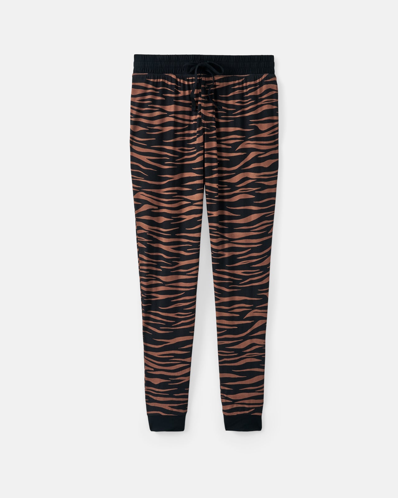 Flat lay of the Wild Stripes Women's Pajama Pants