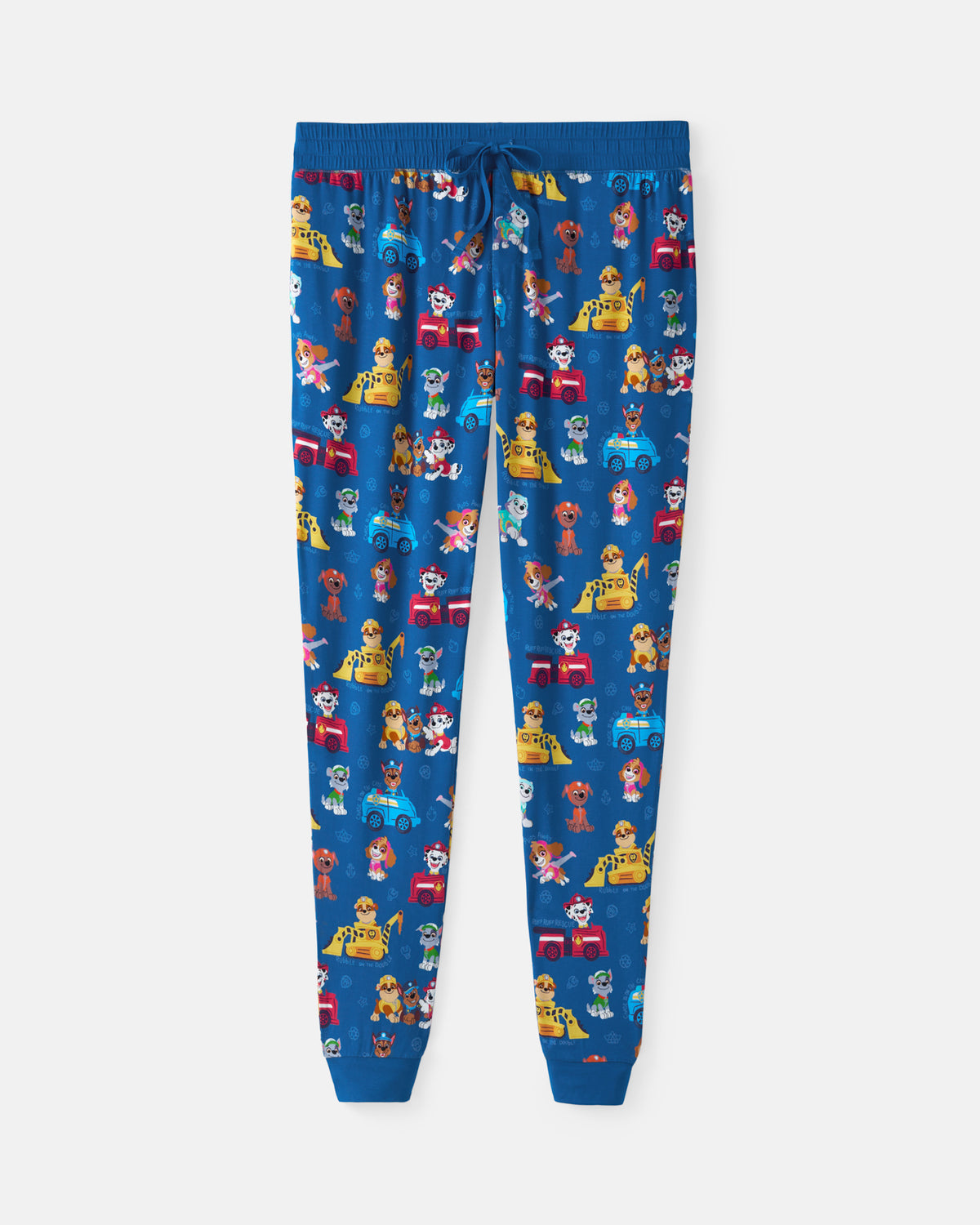 Flat lay of the PAW Patrol Adventure Bay Heroes Women's Pajama Pants