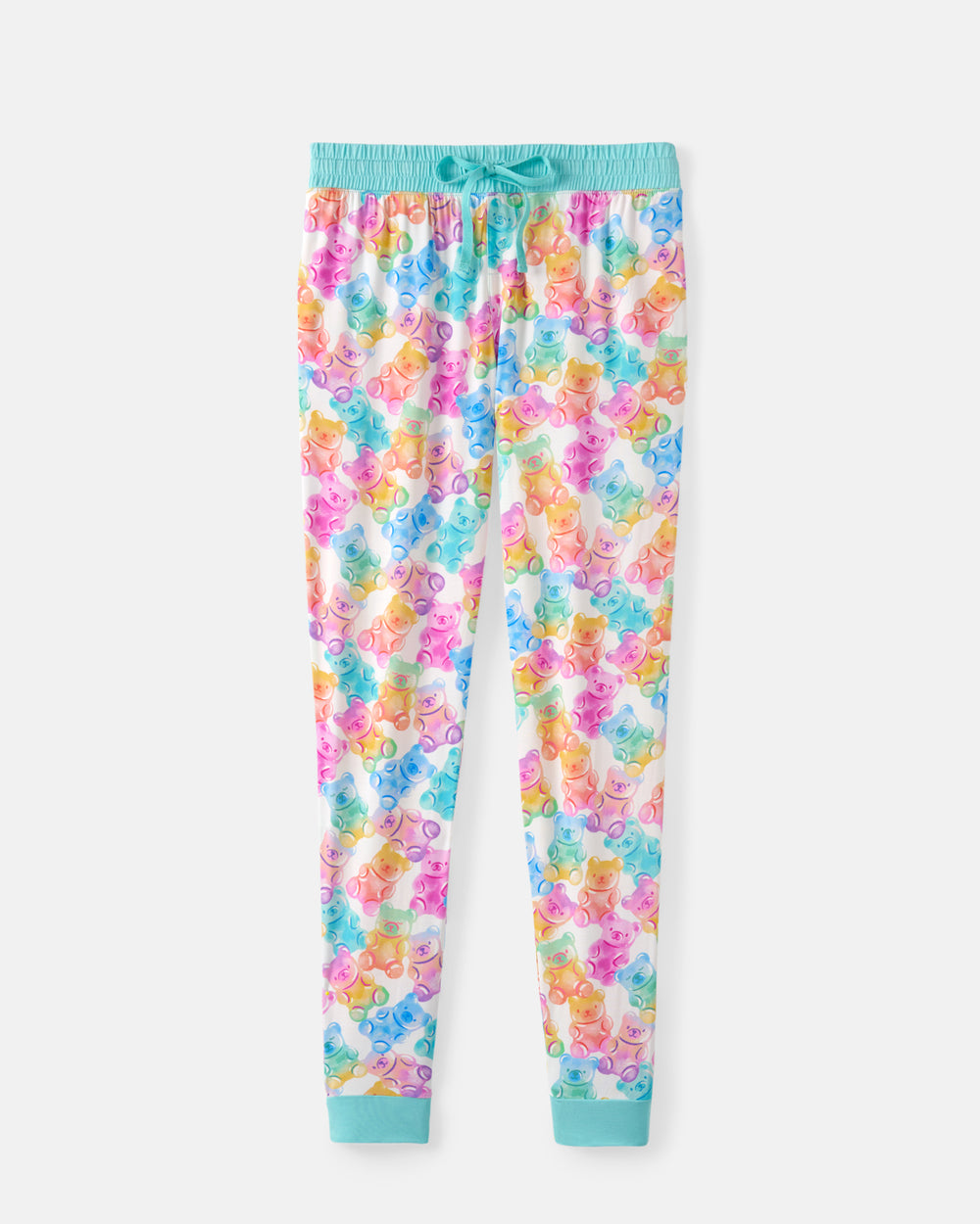 Flat lay of the Gummy Giggles Women's Pajama Pants