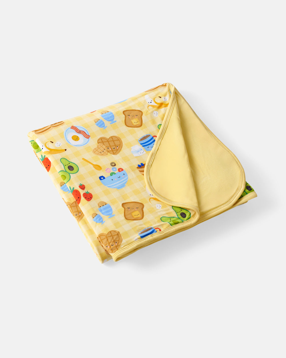 Flat lay of the Breakfast Bunch Large Cloud Blanket®
