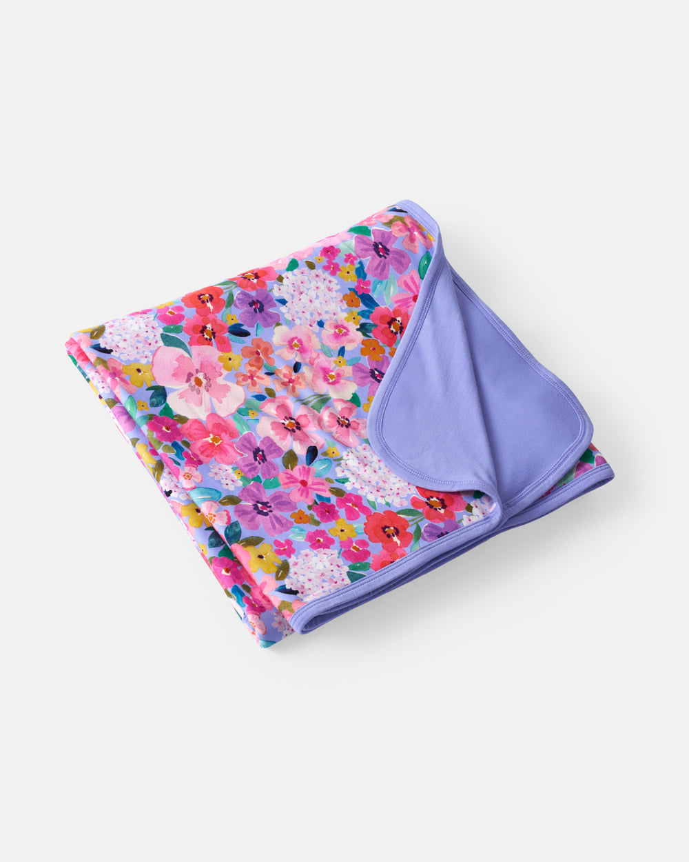 Flat lay of the Sweet Sprigs Large Cloud Blanket®