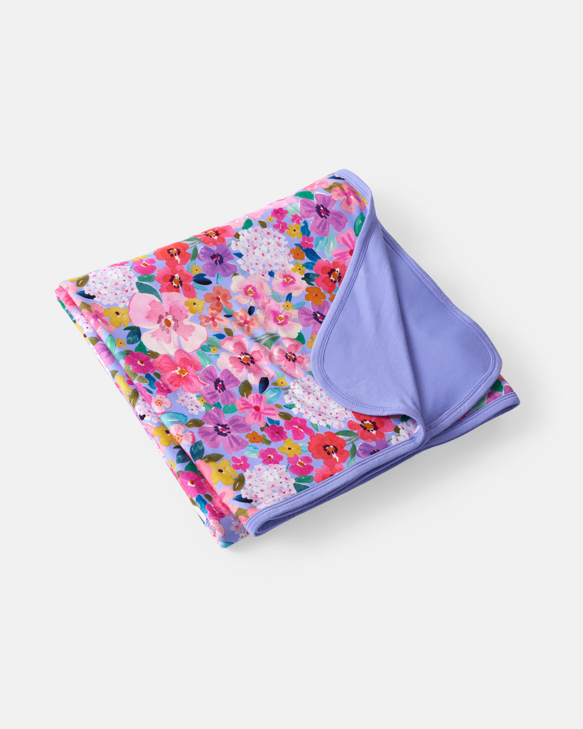 Flat lay of the Sweet Sprigs Large Cloud Blanket®