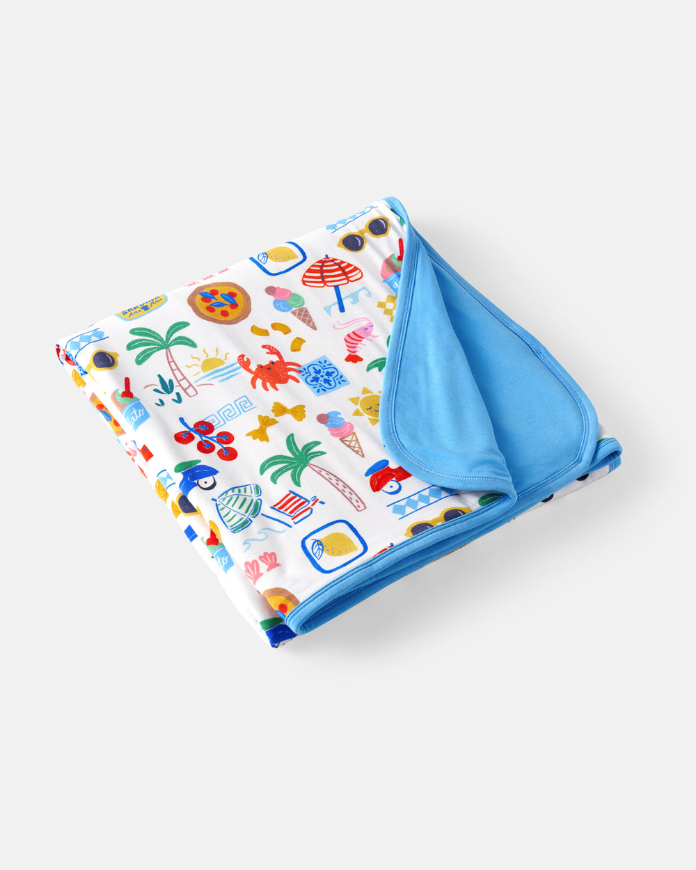 Flat lay of the Ciao Bella Large Cloud Blanket®