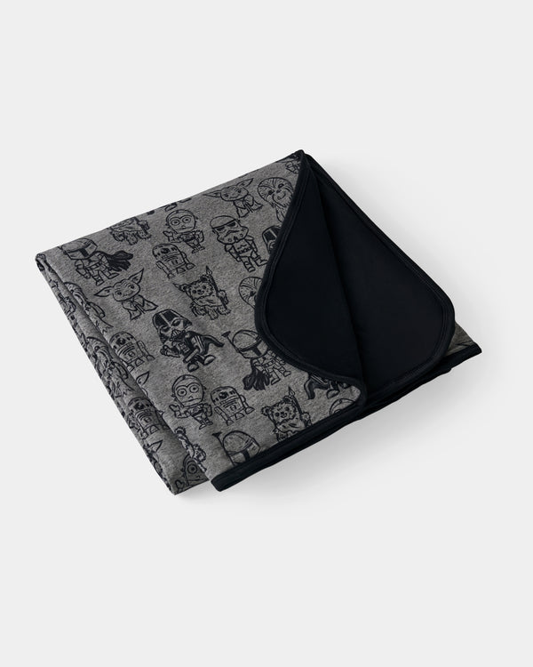 Flat lay of the Star Wars Far, Far, Away Friends Large Cloud Blanket®