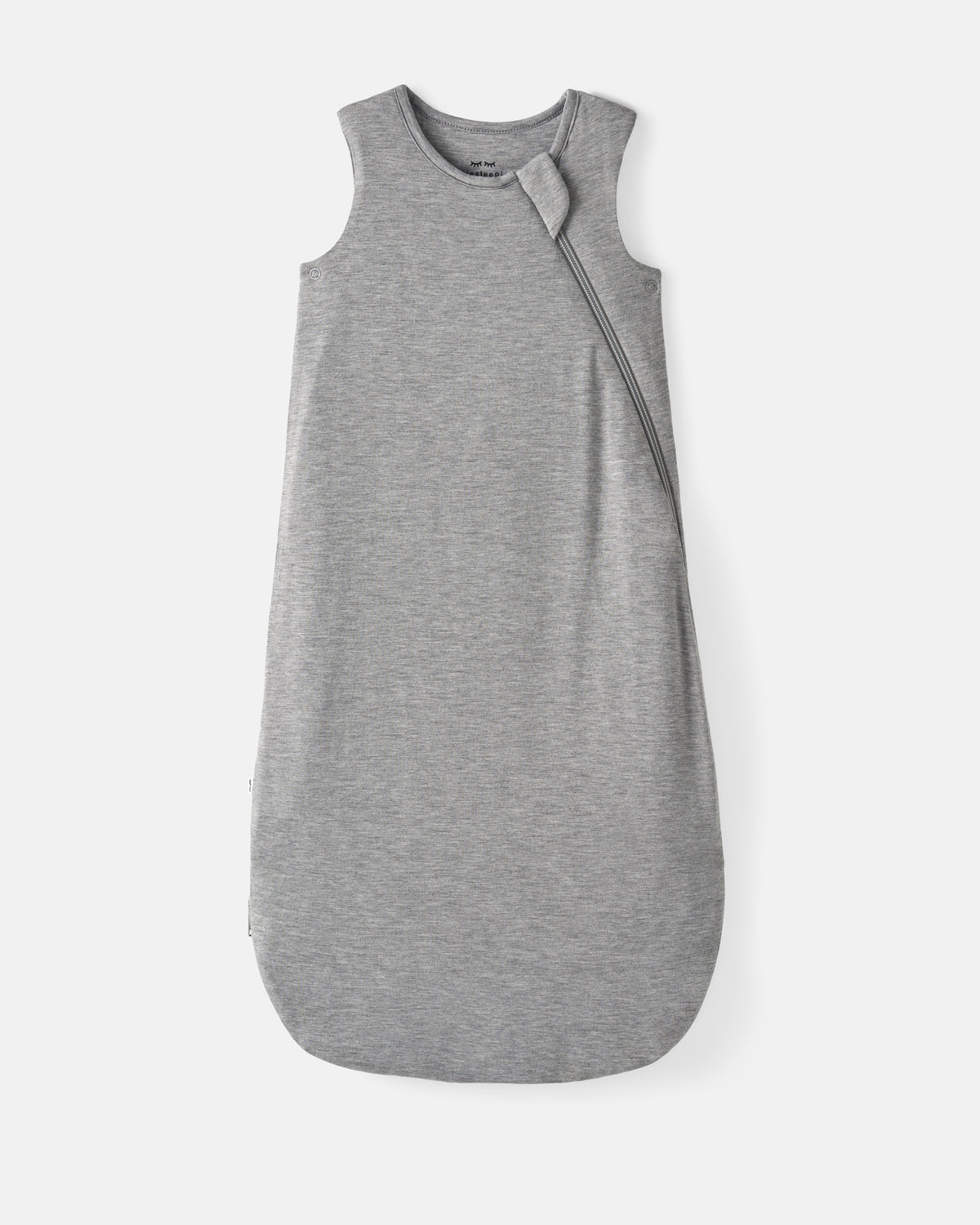 Flat lay of the Heather Gray Sleepy Bag
