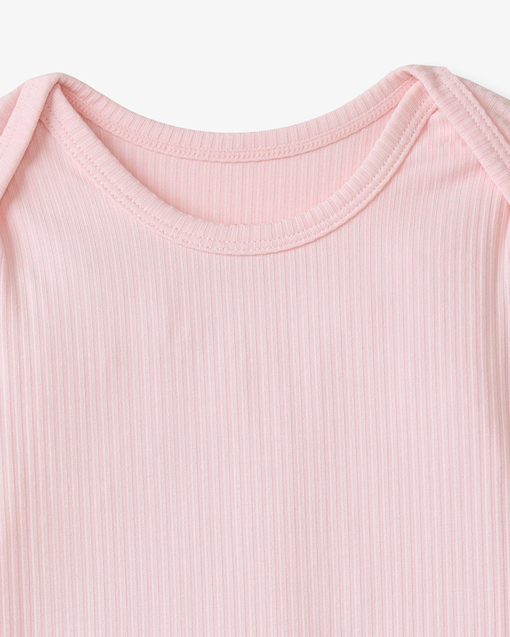 Prima Pink Ribbed Infant Gown