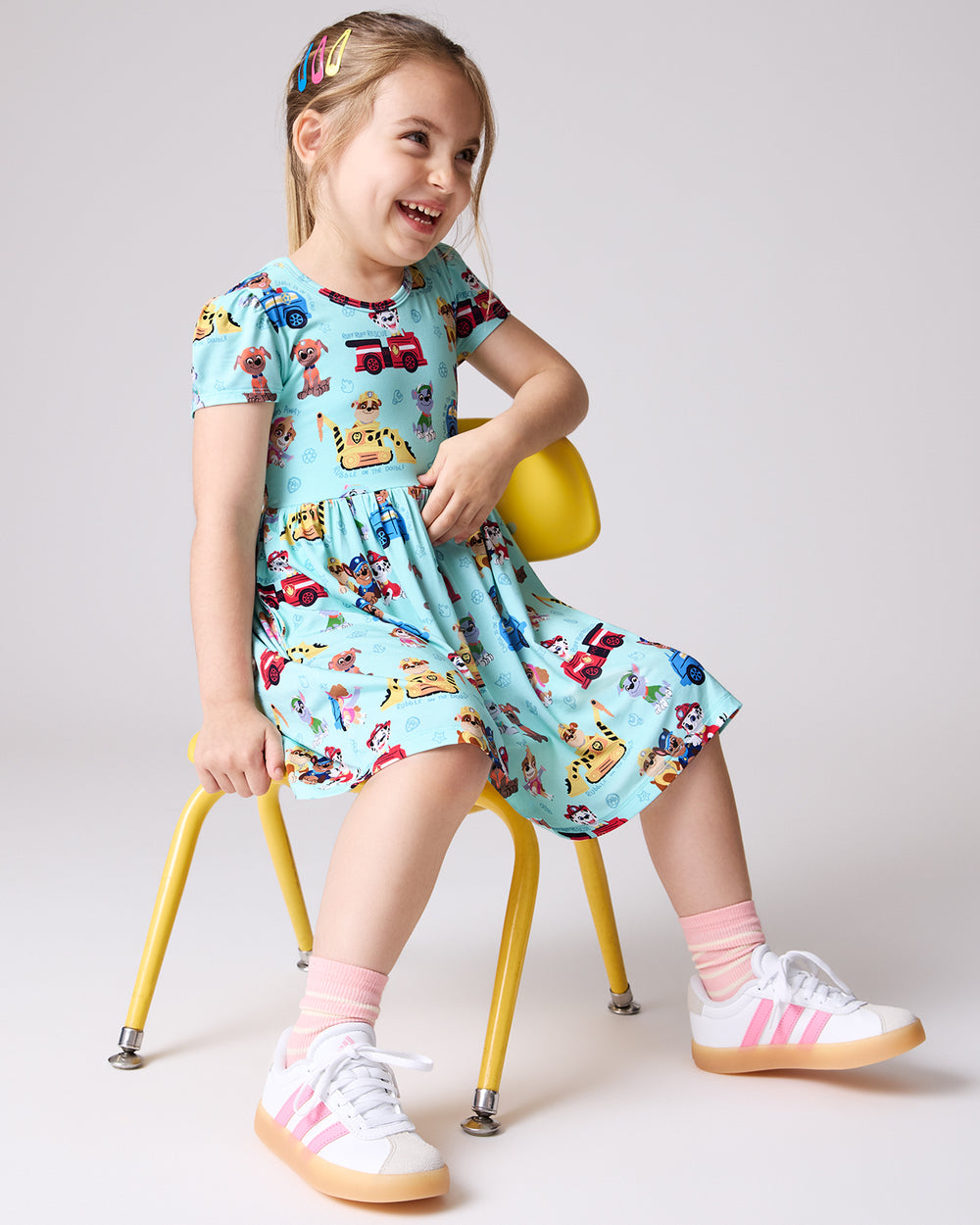paw patrol dress - Brandclub Easter Girls Bamboo Short Sleeve Dress PAW Patrol Adventure Bay Heroes