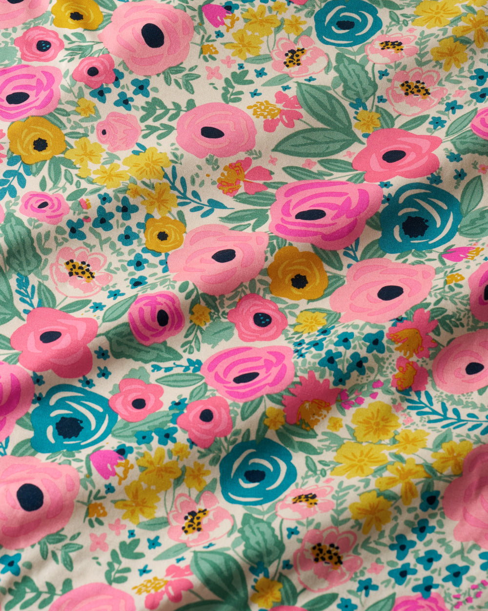 Close up of the Secret Garden Fabric
