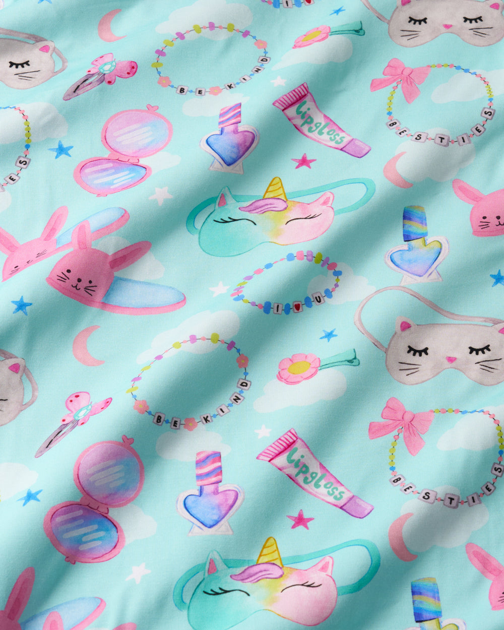 Close up of the Slumber Club print