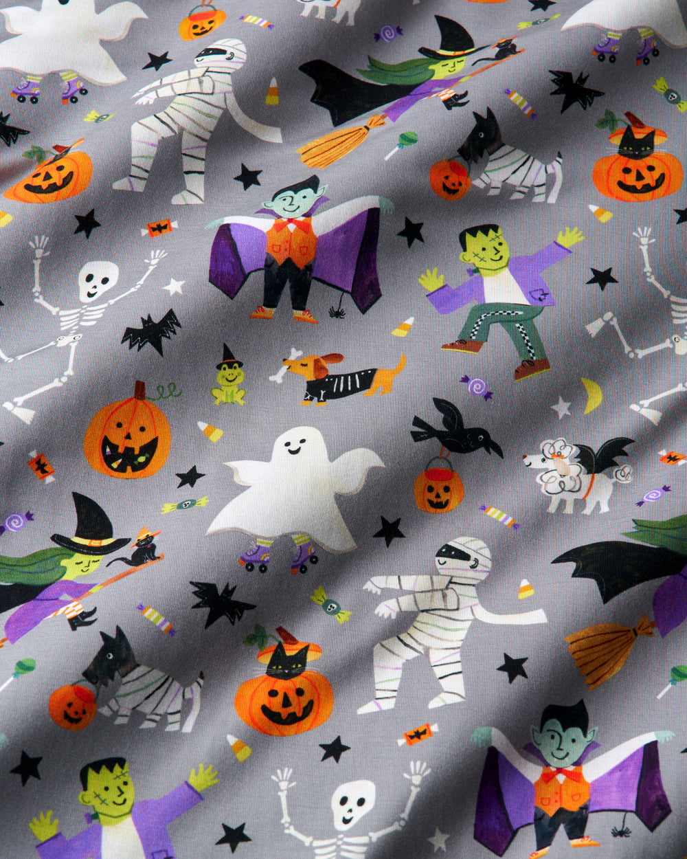 Close up of the Dracula's Disco fabric