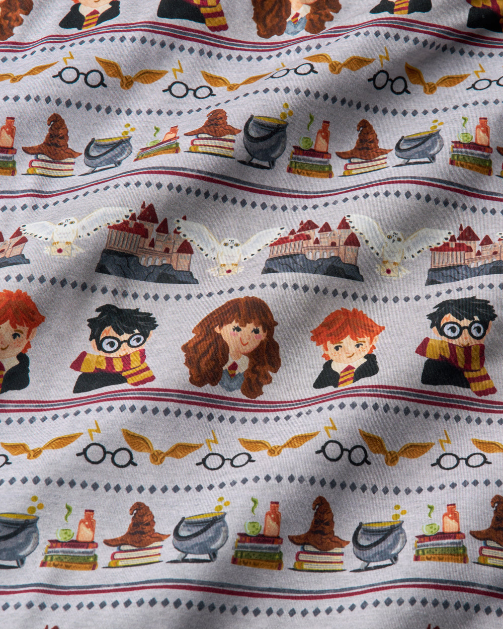 Close up of the Harry Potter™ Spellbinding Studies Fabric