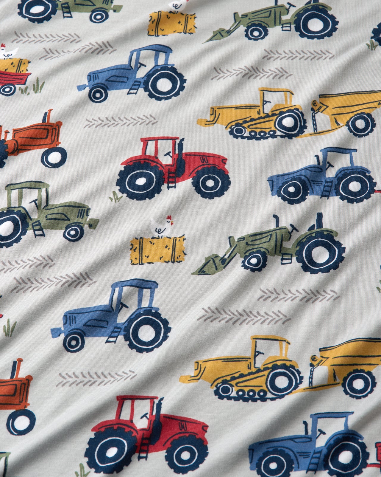 Close up of the Tractor Tales  print