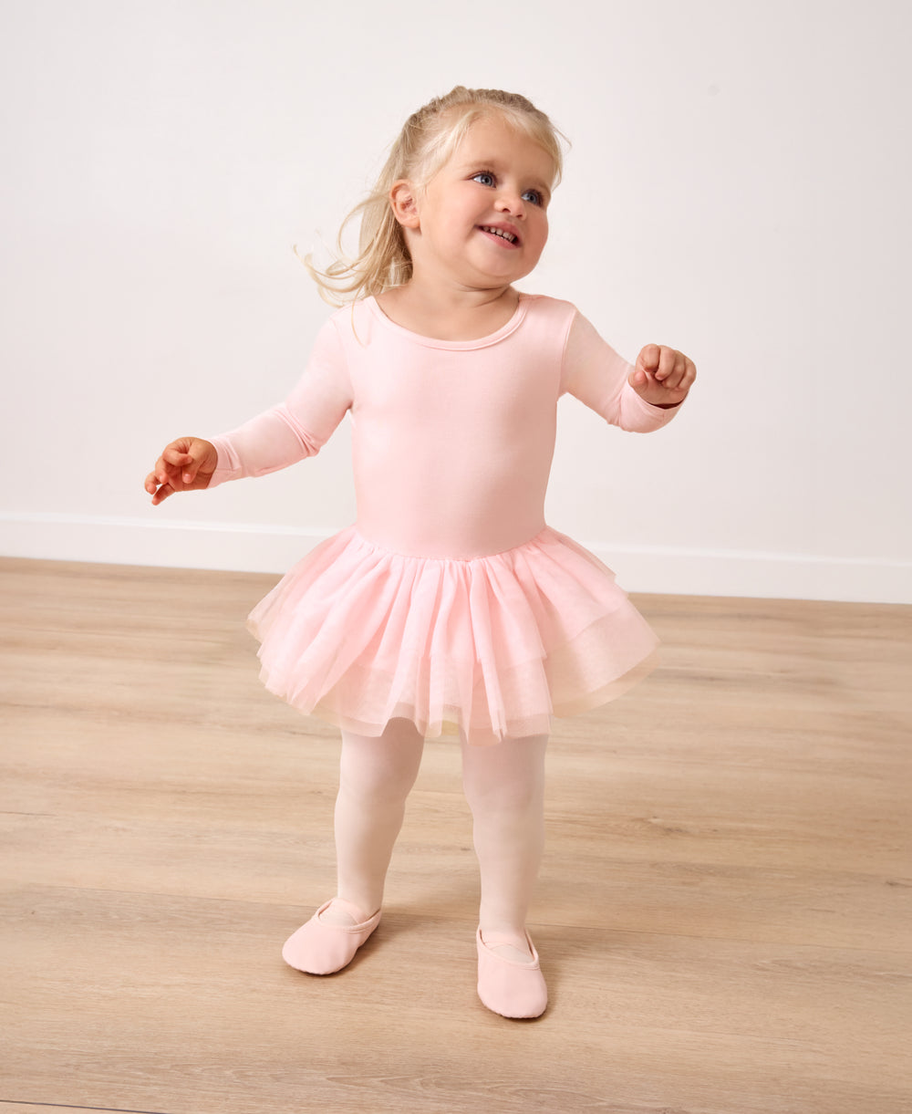 Prima Pink Ballet Leotard Dress