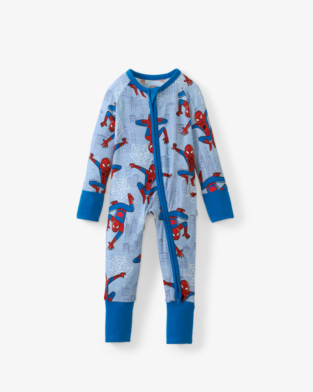 Flat lay of the Spidey Sense Zippy