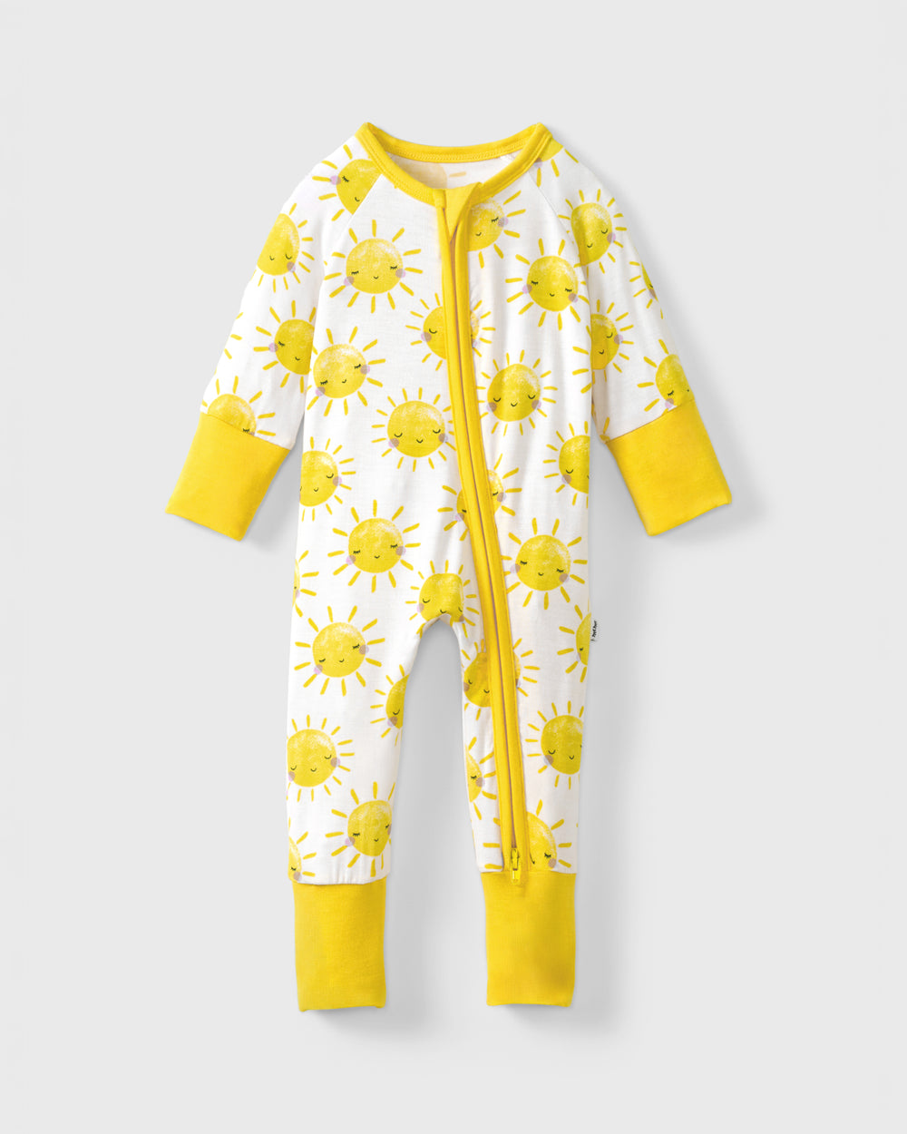 Flat lay of the Sunshine Zippy