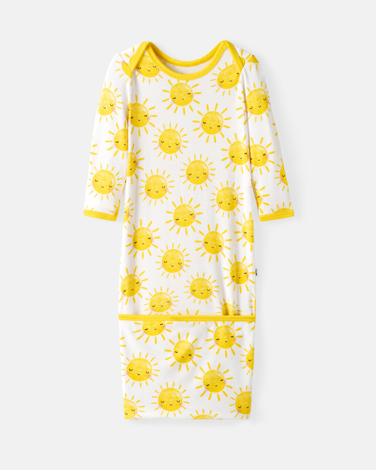 Flat lay of the Sunshine Infant Gown