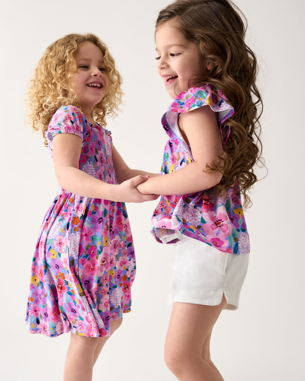 Two girls wearing Sweet Sprigs daywear styles