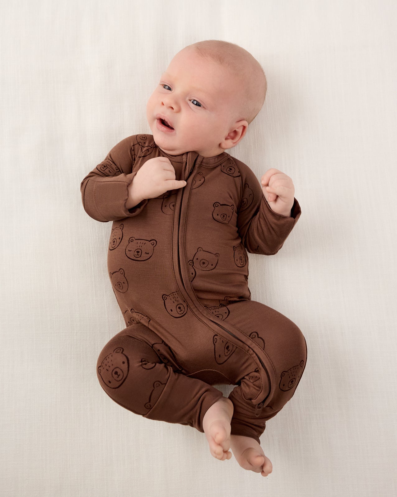 Newborn in the Teddy Tracks Zippy