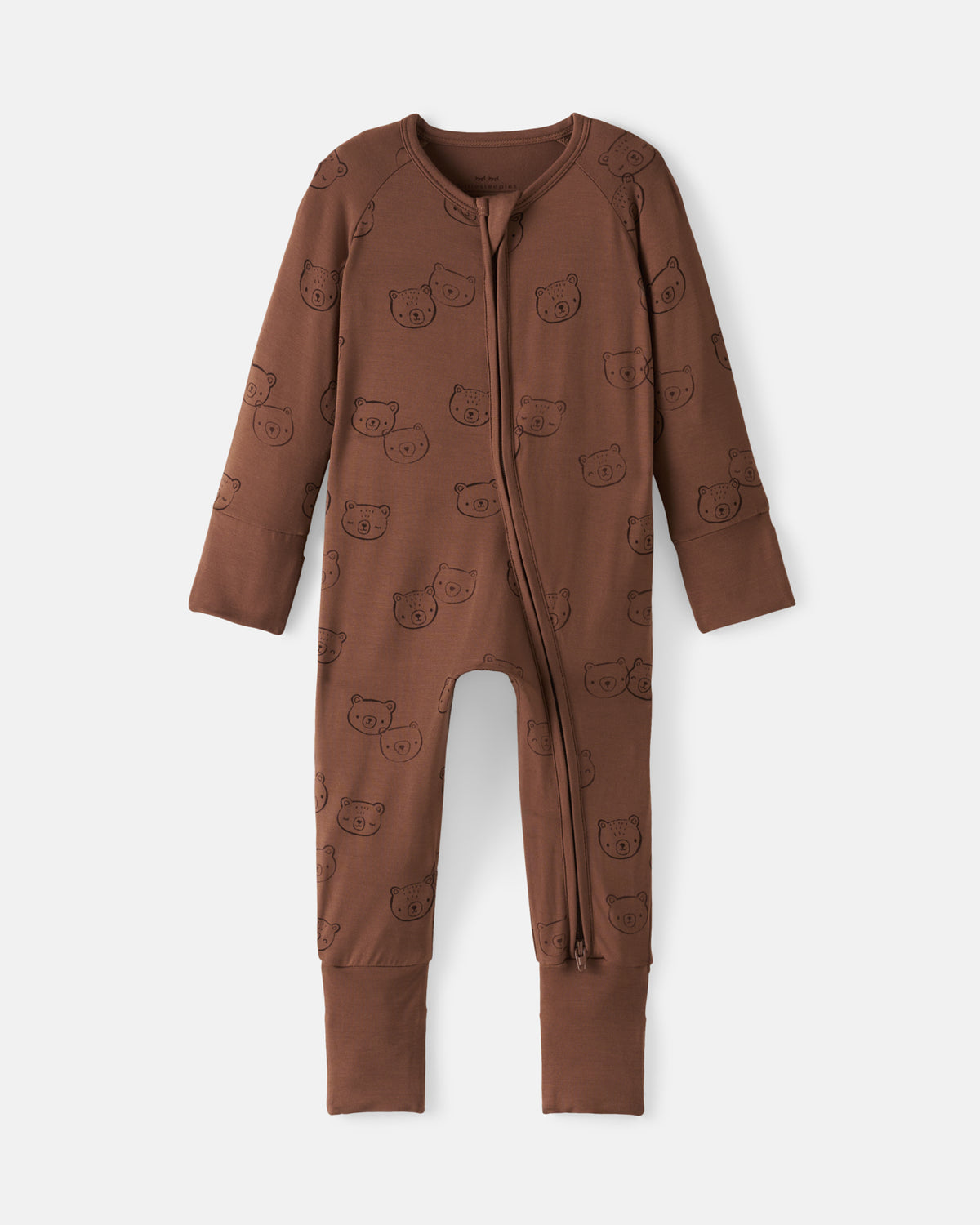 Flat lay of the Teddy Tracks Zippy