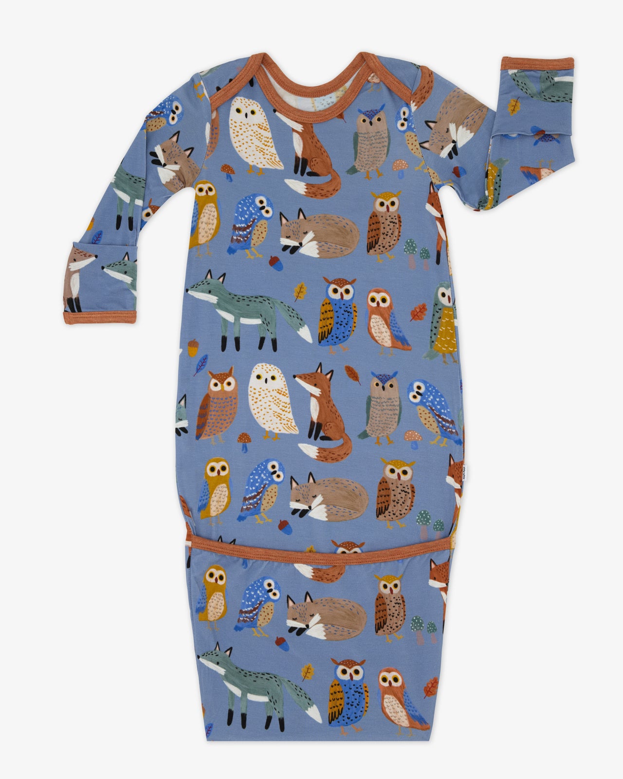 Flat lay of the Twilight Pals Infant Gown