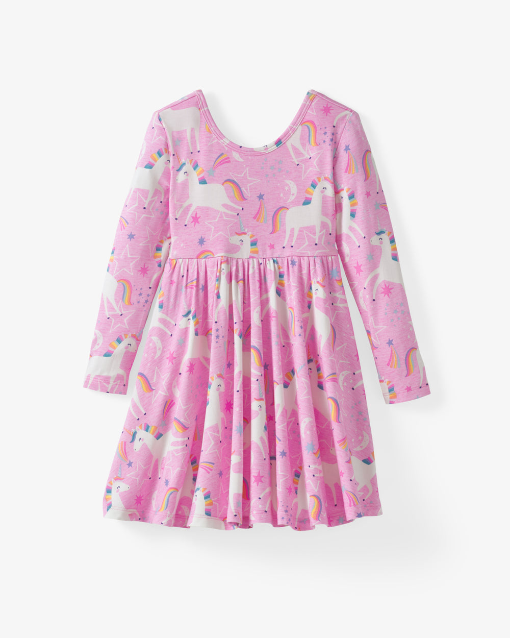 Flat lay of the Unicorn Dance Twirl Dress