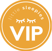 Orange Little Sleepies VIP Badge
