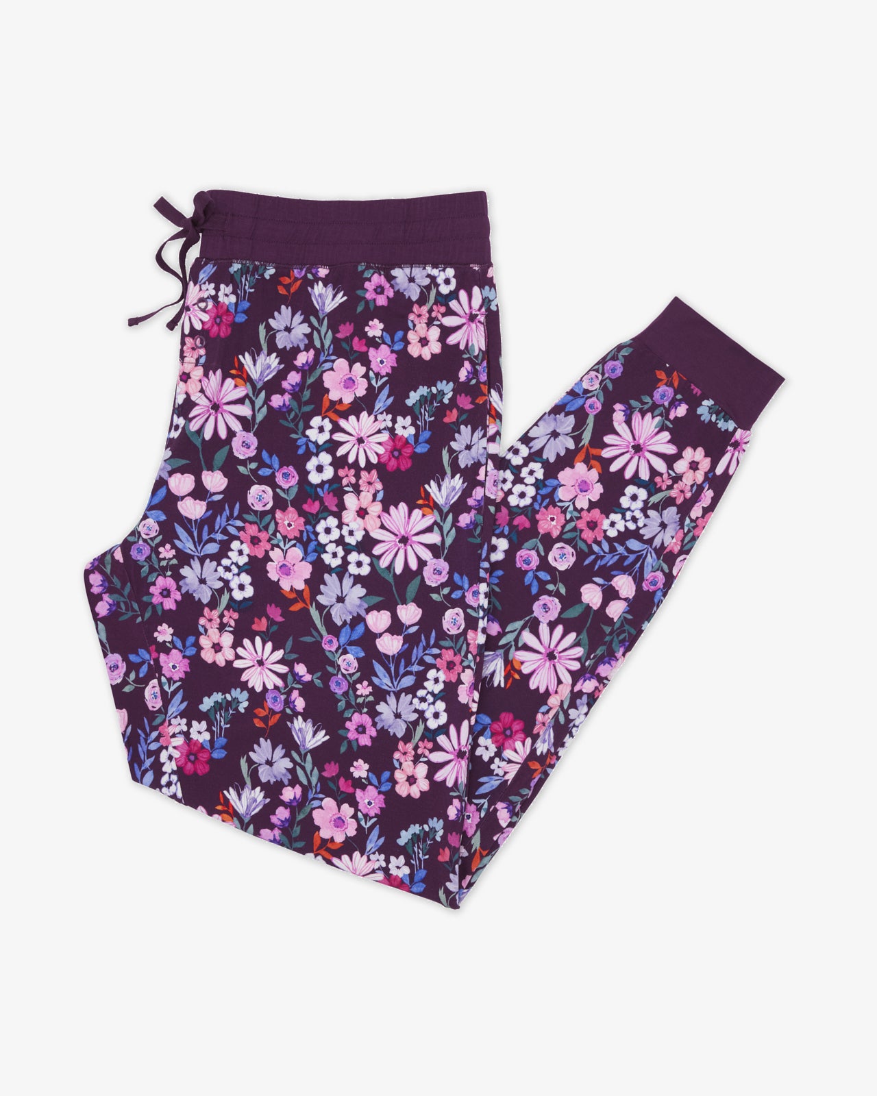 Flat lay of the Violet Meadow Women's Pajama Pants
