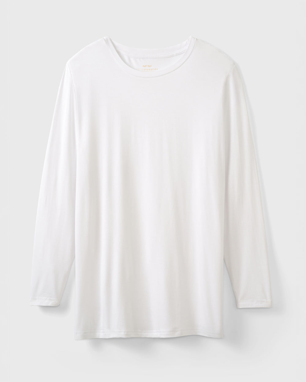Flat lay of the Bright White Men's Pajama Top