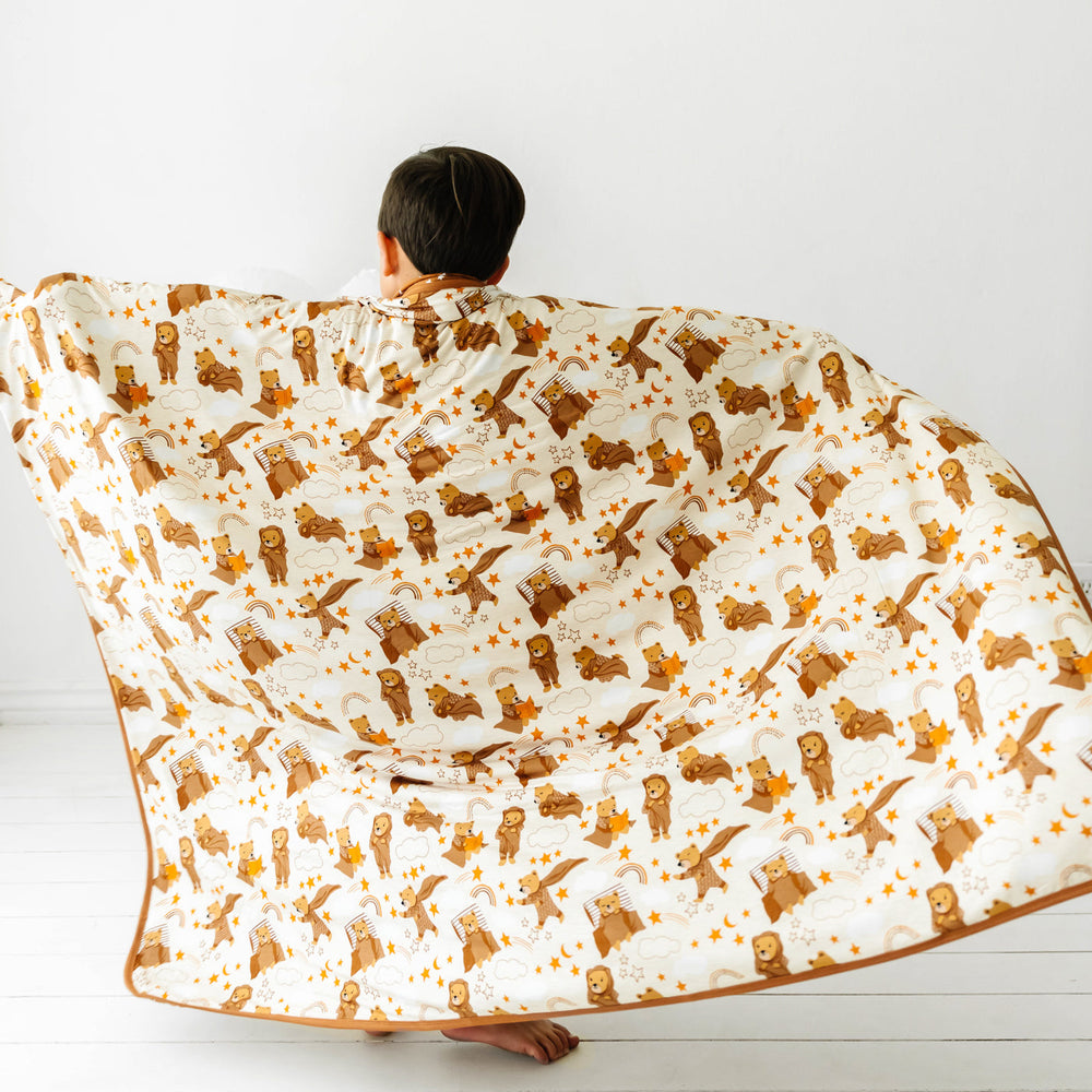 Blanket - Beary Sleepy Triple-Layer Bamboo Viscose Large Cloud Blanket