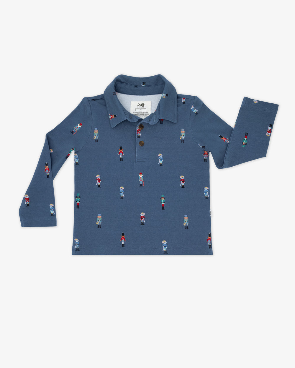 Flat lay of the Nutcracker March Polo Shirt