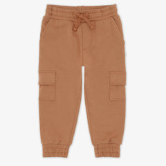 Flat lay image of the Caramel Cargo Jogger